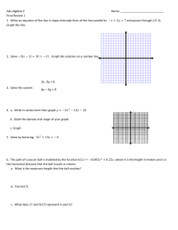 2x -3y = 6 6x &ndash; 9y = 9
