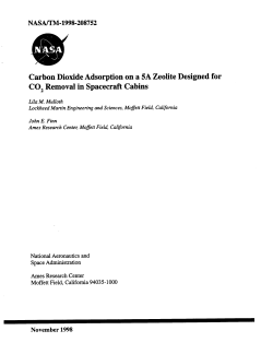 Carbon Dioxide Adsorption on a 5A Zeolite Designed for CO 2