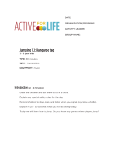 Jumping 1.1: Kangaroo tag