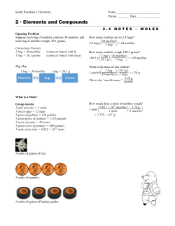 2 &middot; Elements and Compounds