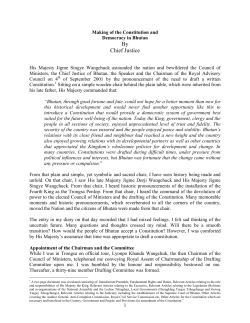 Constitutional Democracy and Rule of law