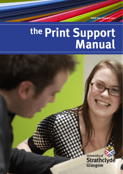 Print Services Support Manual