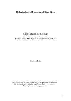 - LSE Theses Online