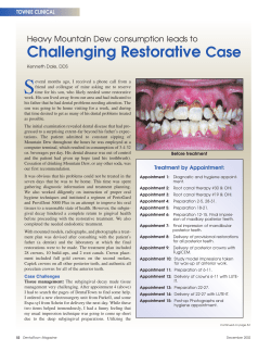 Challenging Restorative Case