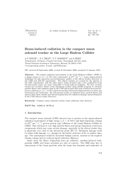 Beam-induced radiation in the compact muon solenoid tracker at the