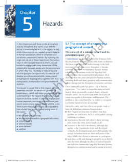 5 Hazards - Hodder Education