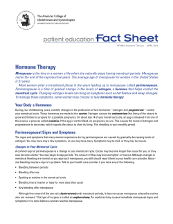 Hormone Therapy - Kessler Women`s Health