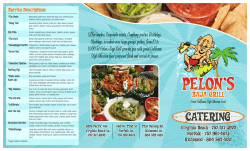 catering - Pelon`s Baja Grill