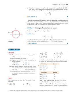 Precalculus, Mathematics for Calculus 7th ed.
