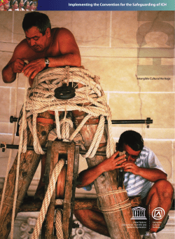 Implementing the Convention for the Safeguarding of ICH