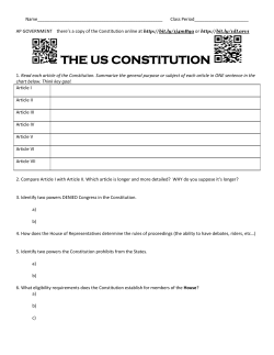 AP Constitution walk-thru
