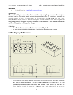 Introduction to Mechanical Modeling