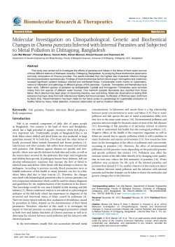 Molecular Investigation on Clinopathological - e
