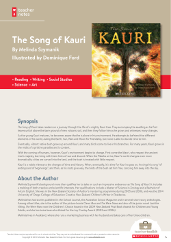 The Song of Kauri