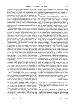 Jonathan Hart. Comparing Empires: European Colonialism from