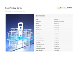 Four Pint Cup Carrier