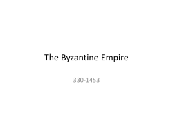 The Byzantine Empire