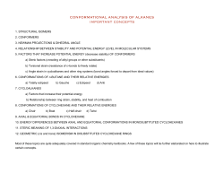 conformational analysis of alkanes