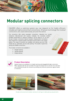 Connection Brackets for Copper Networks