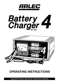 Battery Charger - Arlec Australia