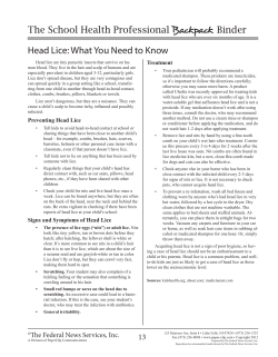 Head-Lice - Ogilvie Public Schools