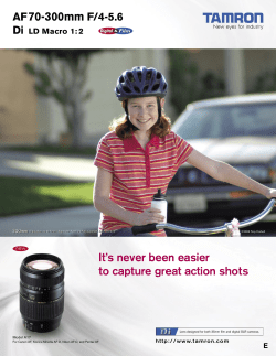 70-300mm F/4-5.6 Di LD Model A17