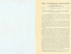 Colorado Magazine Vol. 15 No. 4 (July 1938)