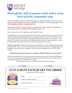 Melt away the chill of winter with a warm bowl of fresh, homemade