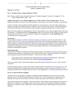 AP United States History