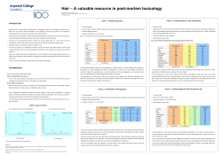 Hair &ndash; A valuable resource in post-mortem toxicology