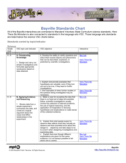 PDF of these charts - Bayville