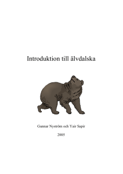 Introduktion till &auml;lvdalska