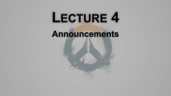 lecture 4 - Brown CS