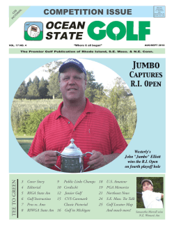 competition issue - Button Hole Golf