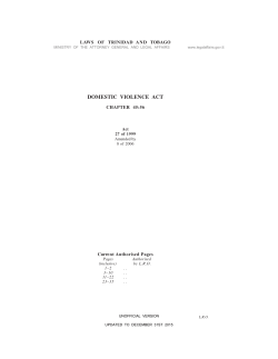 Domestic Violence Act
