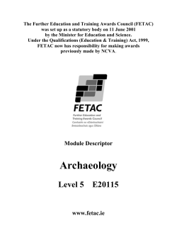 Archaeology