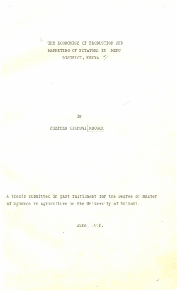 THE ECONOMICS OF PRODUCTION AND