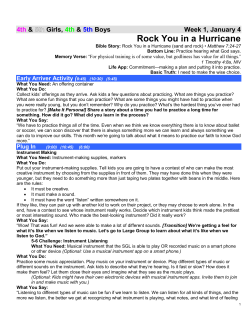 Early Arriver Idea - Grace Bible Church