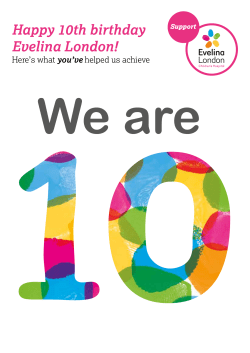 Happy 10th birthday Evelina London!