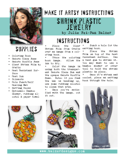 Printed Instructions