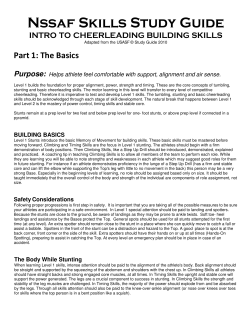 Nssaf Skills Study Guide