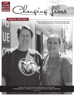 Now - Fort Collins Rescue Mission
