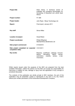 HDC Project Self Assessment And Report Form