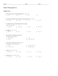 ExamView - Poly Test.tst