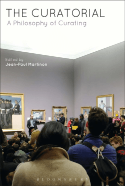 The Curatorial - Alfredo Cramerotti