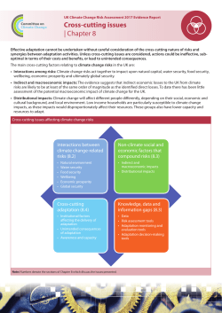 Cross-cutting issues | Chapter 8