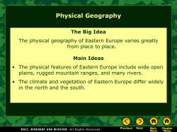 Physical Geography