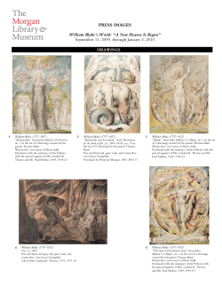 PRESS IMAGES William Blake`s World