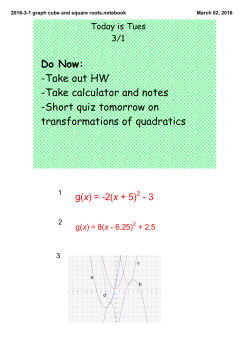 2016-3-1 graph cube and square roots.notebook