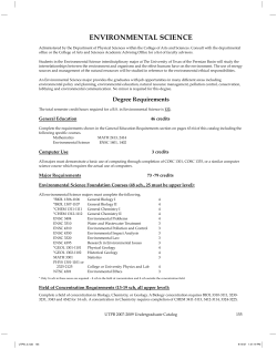environmental science